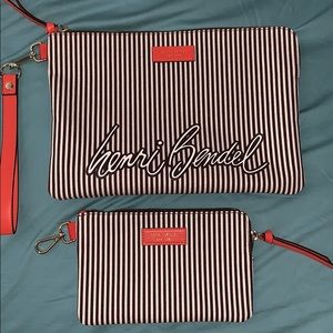 Authentic Henri Bendel large and small wristlets